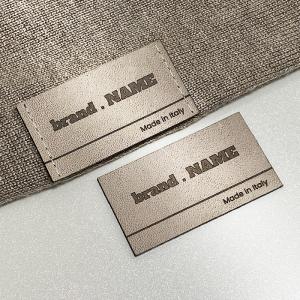 Genuine leather labels - EP-M22