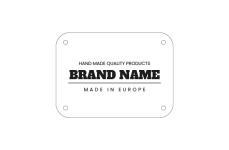 Genuine leather labels Model EP-M23