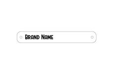 Genuine leather labels Model EP-M30