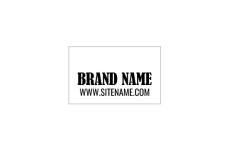 Genuine leather labels Model EP-M33