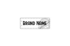 Genuine leather labels Model EP-M4