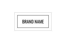 Genuine leather labels Model EP-M40