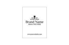 Genuine leather labels Model EP-M52