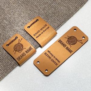 Genuine leather labels - EP-M59
