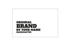 Genuine leather labels Model EP-M68