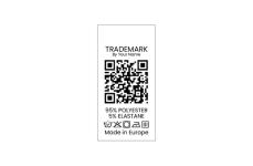 Laundry care textile labels Model TC-M183