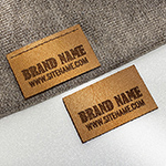 Genuine leather labels - EP-M33