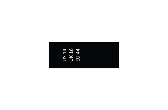 Size label for clothes Model TL-M169